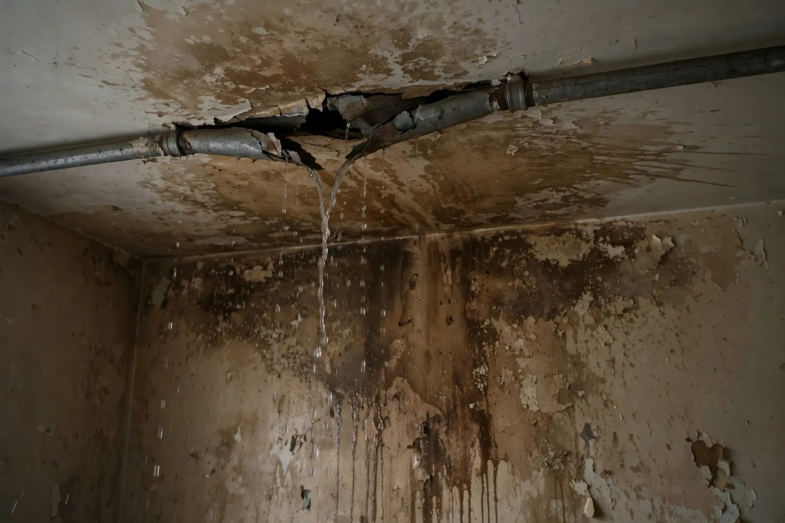 Before photo, Burst Pipe Repair in Smallwood Village, by Waldorf Plumbing Company